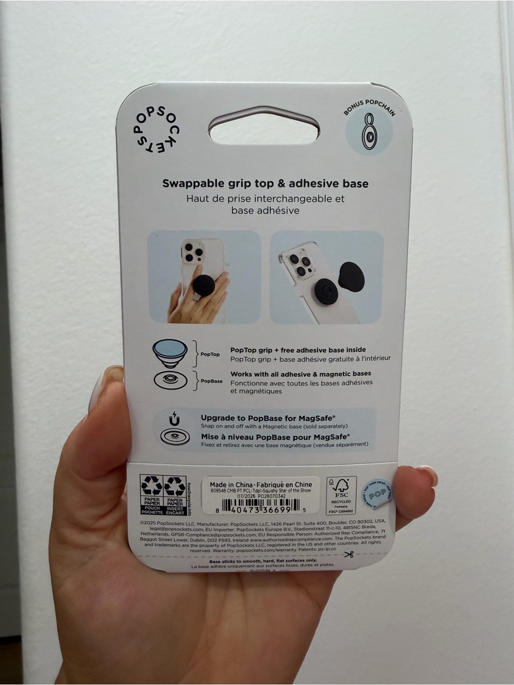 NEW Popsocket Tidepool Squishy Star of the Show
MagSafe PopGrip - Picture 10 of 11